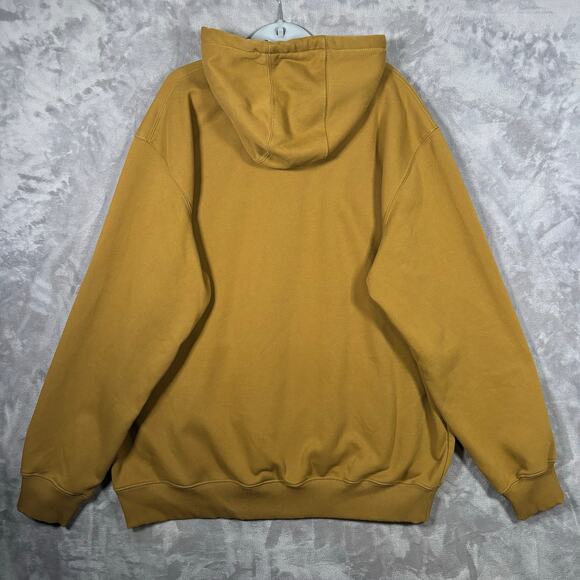 Carhartt Rain Defender Loose Fit Hoodie 2XL Tall Bronze Brown - Picture 2 of 6